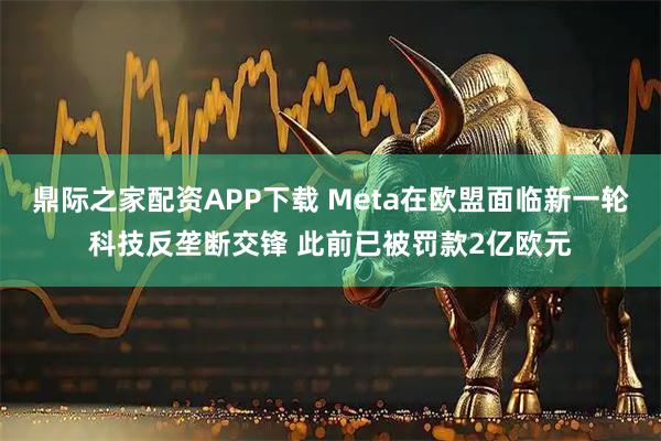 鼎际之家配资APP下载 Meta在欧盟面临新一轮科技反垄断交锋 此前已被罚款2亿欧元